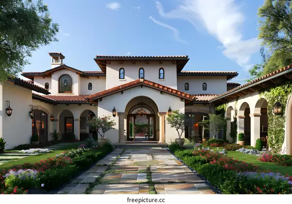 Spanish Style Home Exterior Design