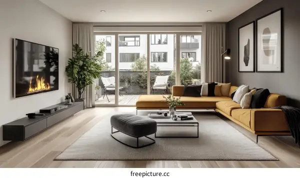 Modern Living Room Interior Design