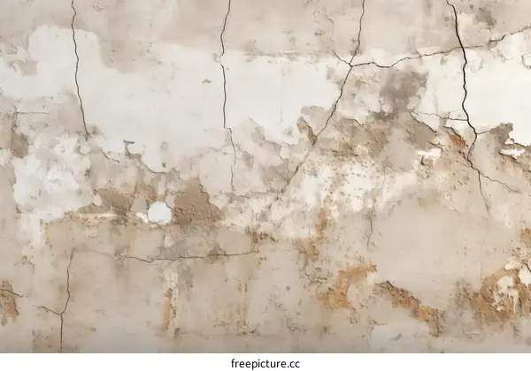 Old Weathered White Wall Texture