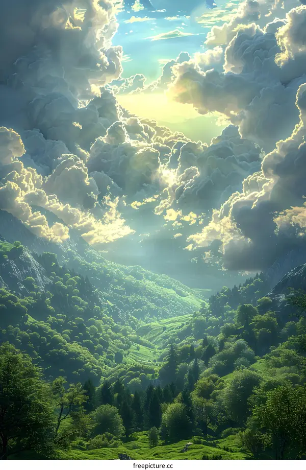 The valley and the forest