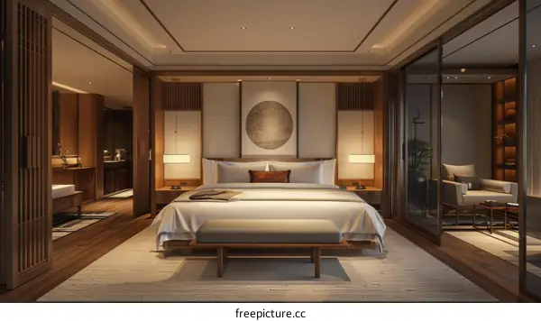 Modern Elegant Master Bedroom Interior Design