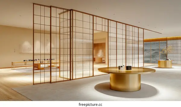 Modern Japanese Style Spa Interior Design
