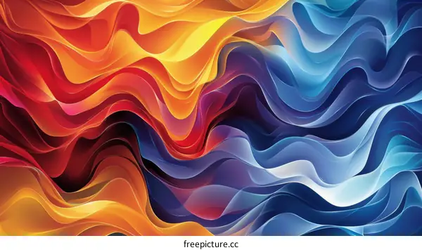 Abstract Wavy Gradient