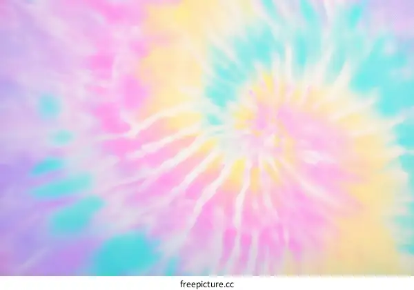 Pastel Tie-Dye Background Pattern