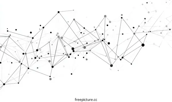 Abstract Network Connections Illustration