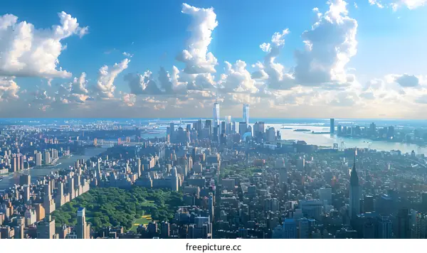 New York City skyline