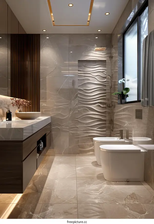 Modern Elegant Bathroom Interior Design