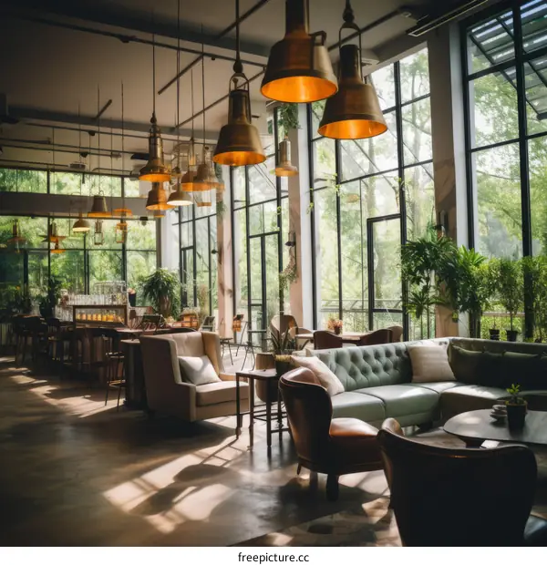 luxury restaurant interior design