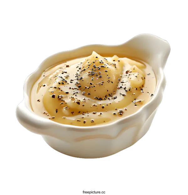 [Transparent Background PNG]A bowl of gravy