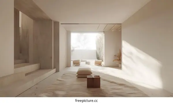 Minimalist Interior Design with Natural Light
