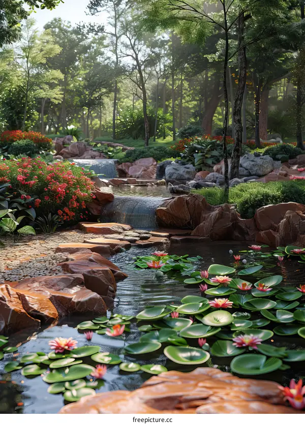 Natural Landscape Garden Design