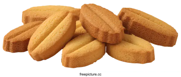 [Transparent Background PNG]Assortment of Delicious Leaf-Shaped Cookies