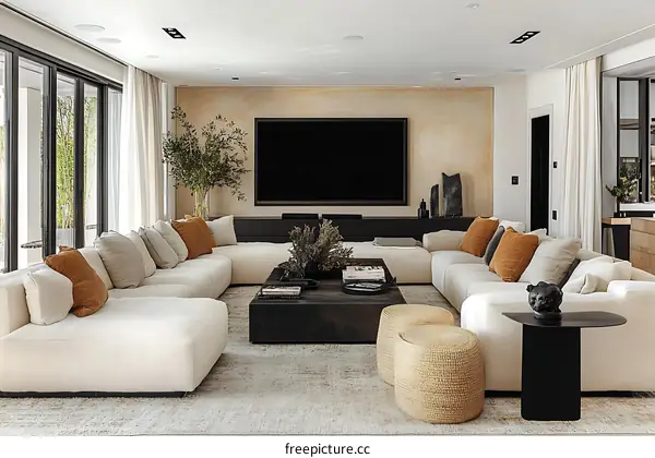 Modern Minimalist Living Room Design