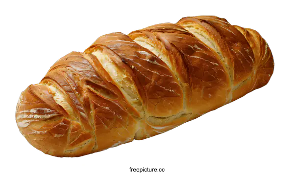 [Transparent Background PNG]Loaf of bread on a white background