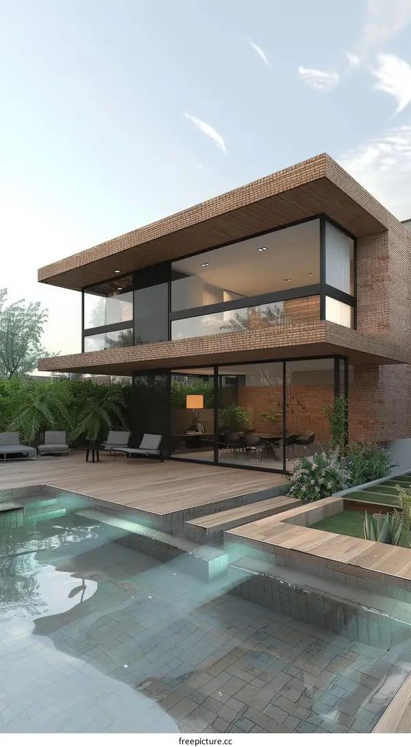 Modern Villa with Swimming Pool and Terrace