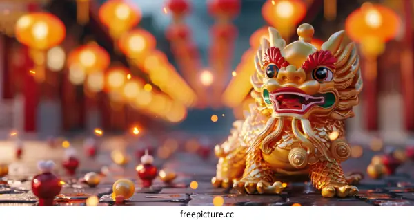 Lion dance to celebrate Lantern Festival