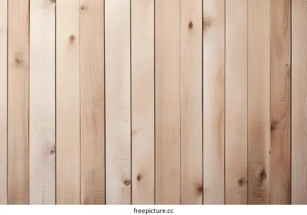 Light Wood Fence Planks Background
