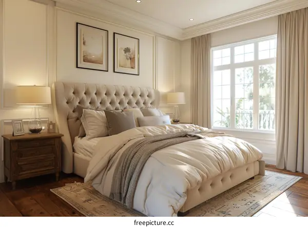Elegant and Cozy Bedroom Interior Design