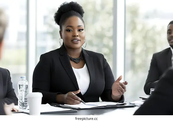 Business Meeting of Black Women Leaders
