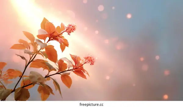 Autumnal Leaves and Soft Light