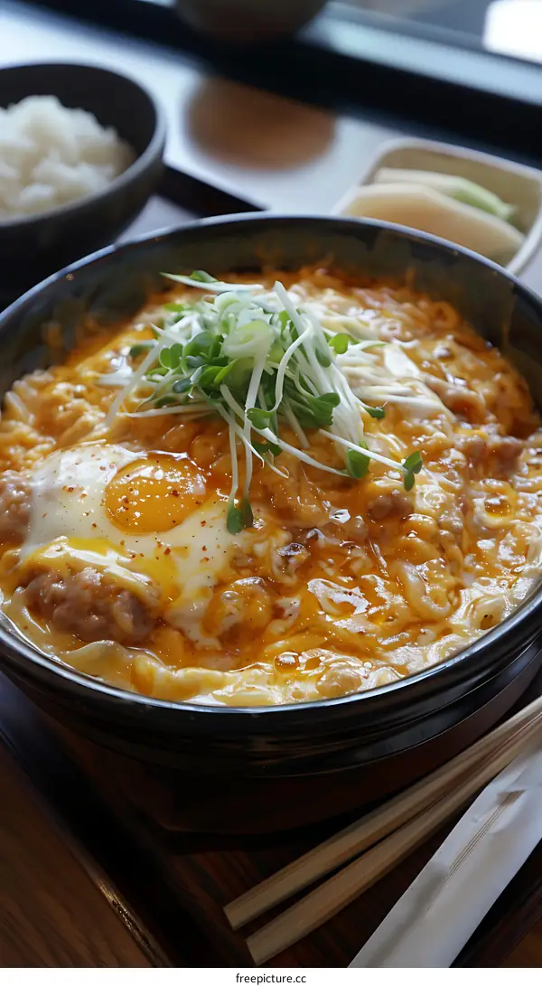 Japanese food oyakodon