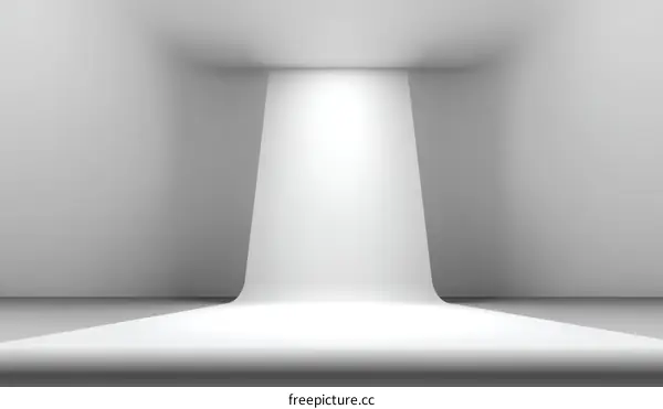 Modern Empty Studio Interior Design