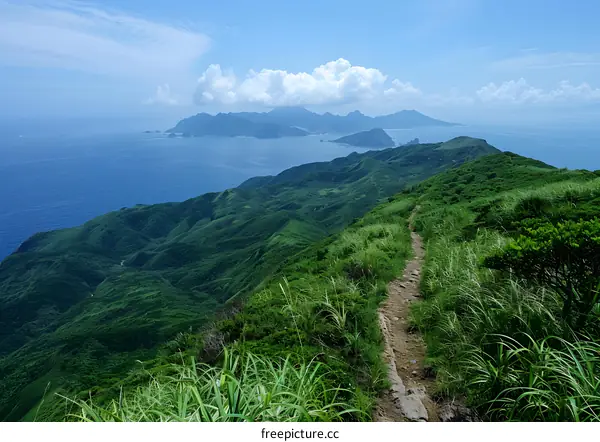 The view of Amami Oshima Island