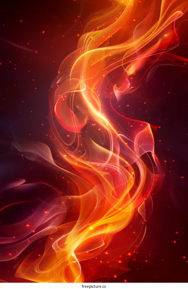Abstract Fire Patterns and Energy Flow