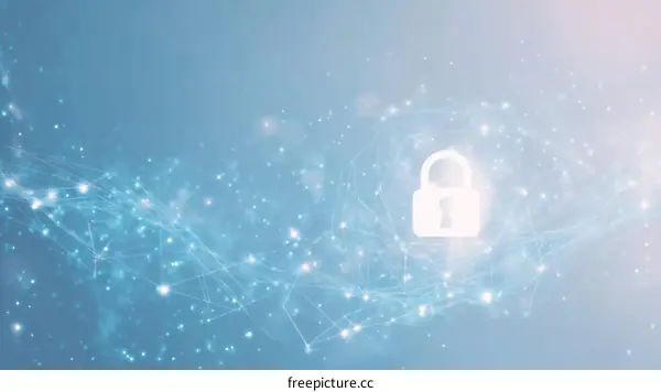 Abstract Security Concept Illustration