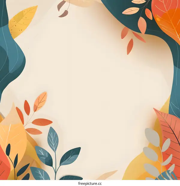 Autumn Leaves Background Design