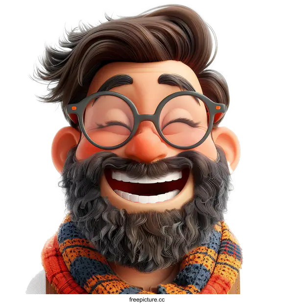 A Man with a Great Big Smile