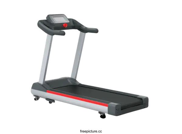 [Transparent Background PNG]Modern Treadmill Fitness Equipment