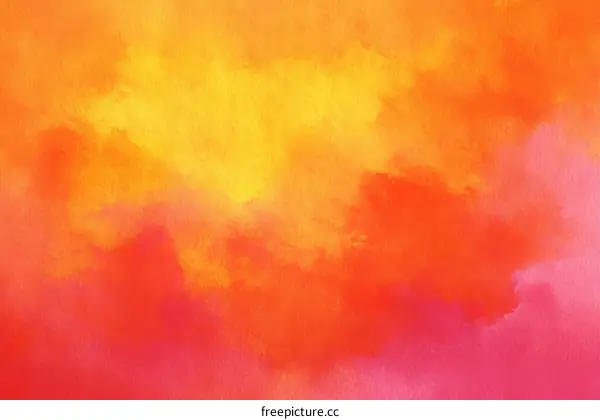Abstract Watercolor Painting Gradient Background