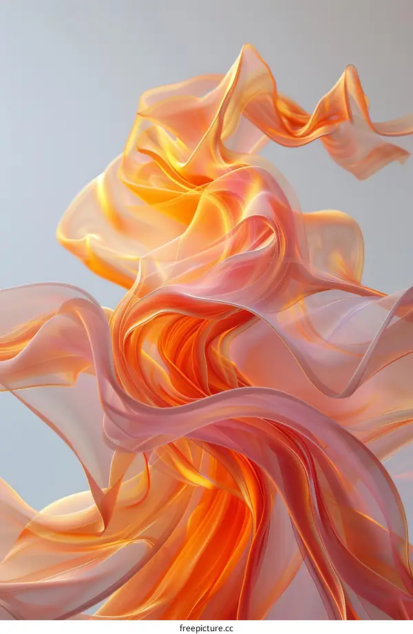 Abstract Colorful Shapes: Vibrant Digital Art