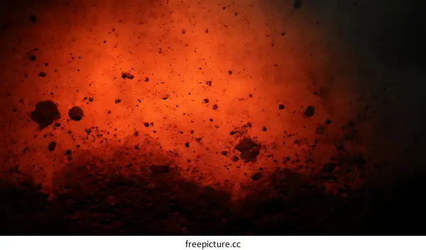 Abstract Fiery Texture Background