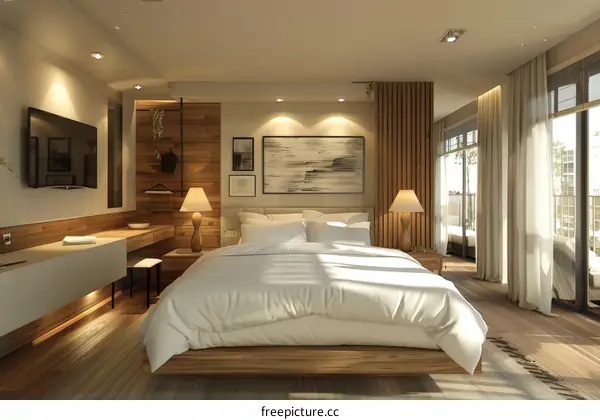 Modern Minimalist Bedroom Interior Design