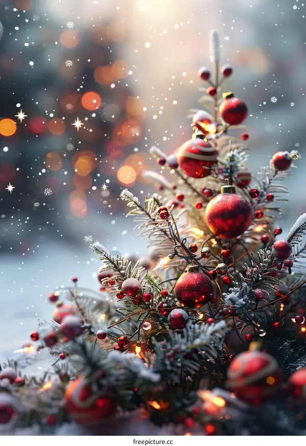 Winter Wonderland Christmas Tree Decor