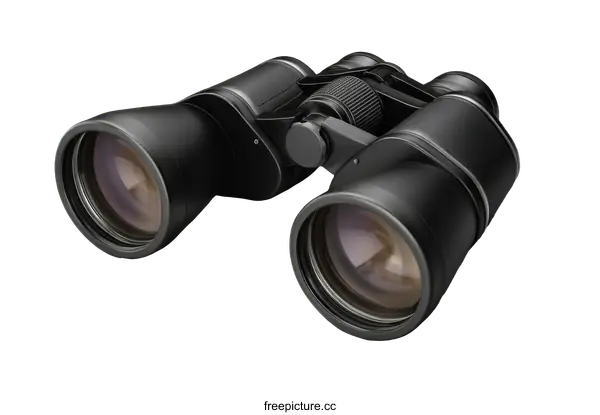 [Transparent Background PNG]High-Quality Black Binoculars