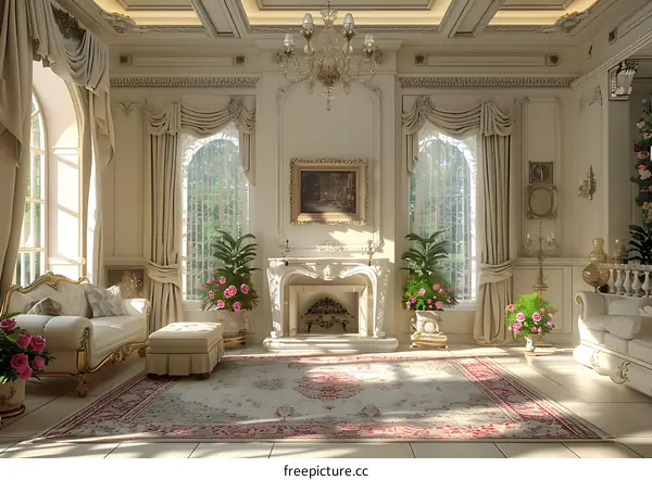 European-style living room