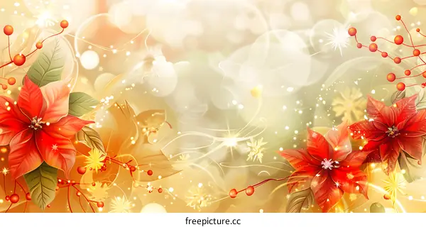 Christmas poinsettia