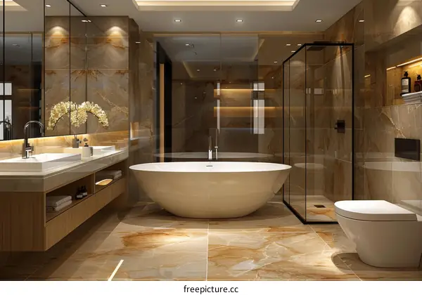 Luxury Modern Bathroom Interior Design