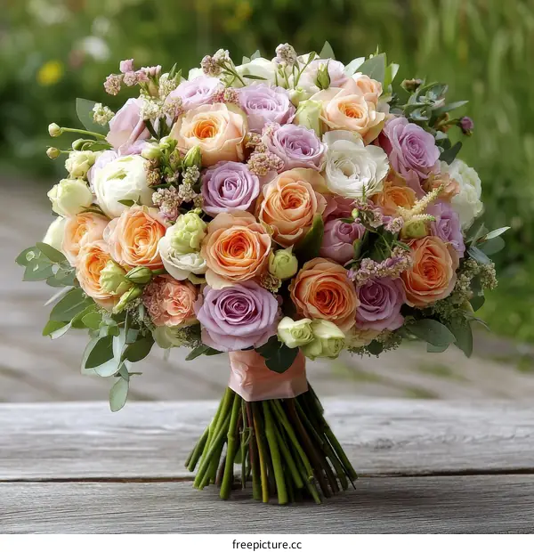 Beautiful Colorful Floral Bouquet