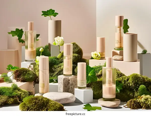 Natural Skin Care Products with Botanical Extracts