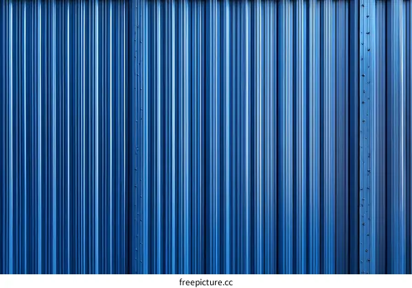 Abstract Blue Vertical Striped Texture
