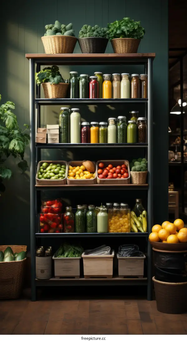 An Abundance of Fresh and Healthy Food