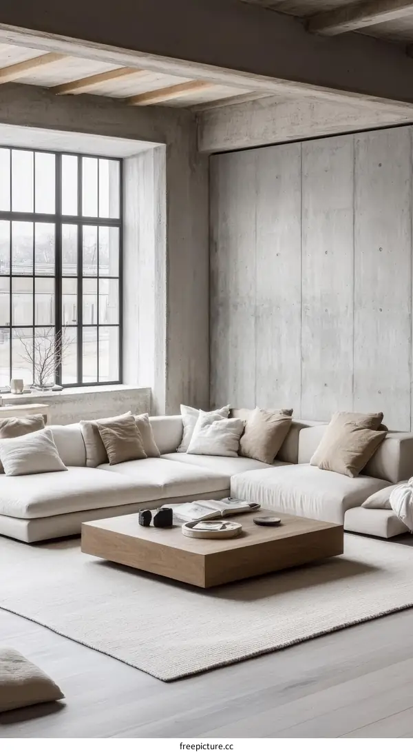 Modern Minimalist Living Room Interior Design