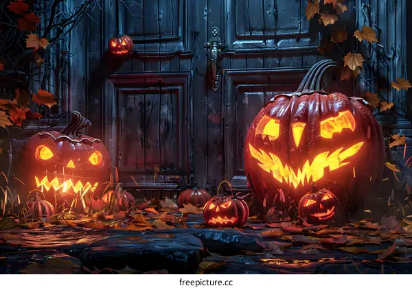 Halloween Pumpkin Jack-o-lantern