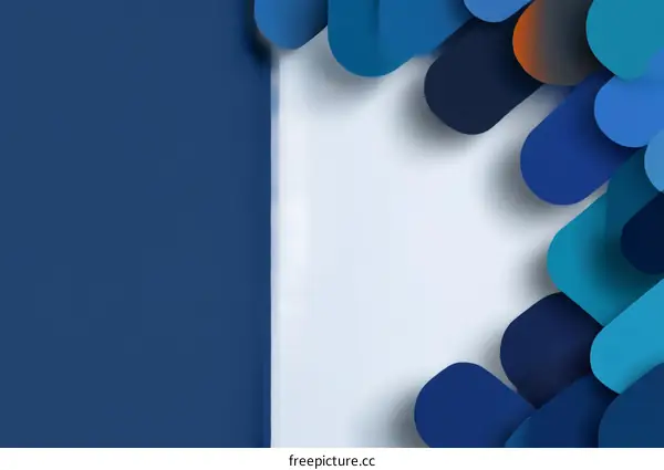 Abstract Geometric Shapes Background Design