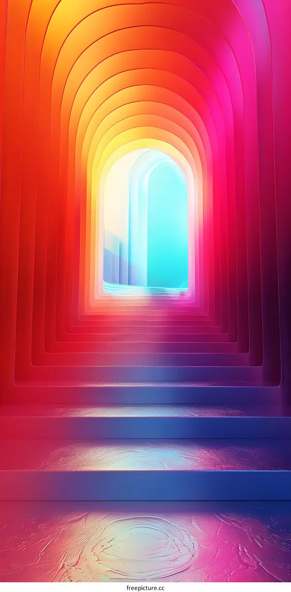 Rainbow Archway to Heaven