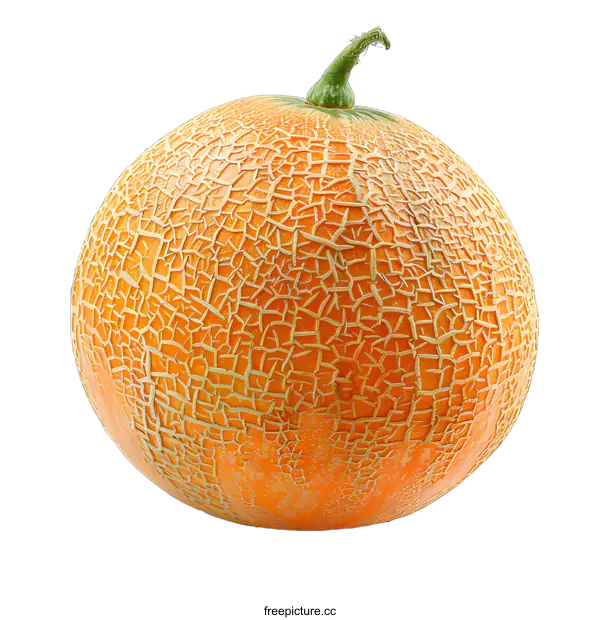 [Transparent Background PNG]Whole cantaloupe